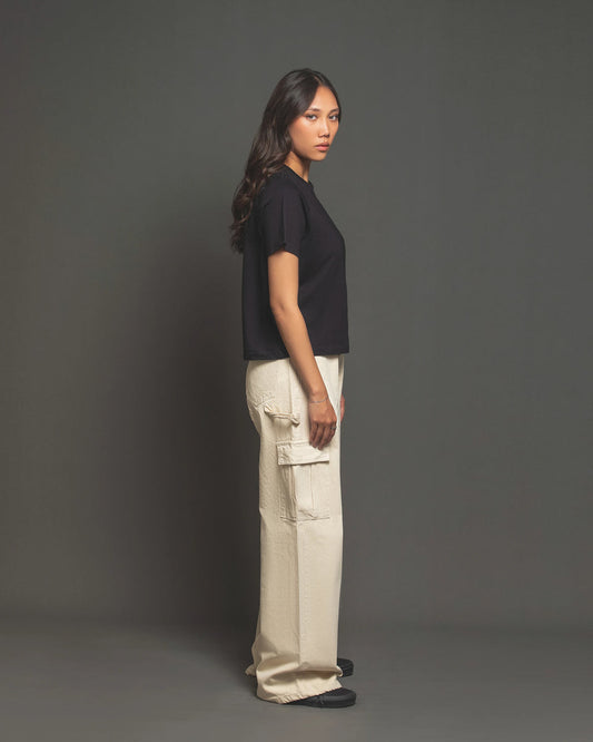 Women light skin lose fit trouser