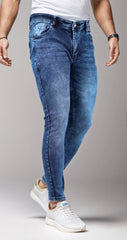 Denim stretch (M-blu) cotton jeans ( b2b leftover)