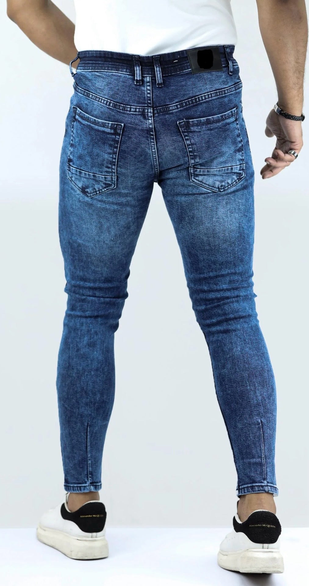 Denim stretch (M-blu) cotton jeans ( b2b leftover)