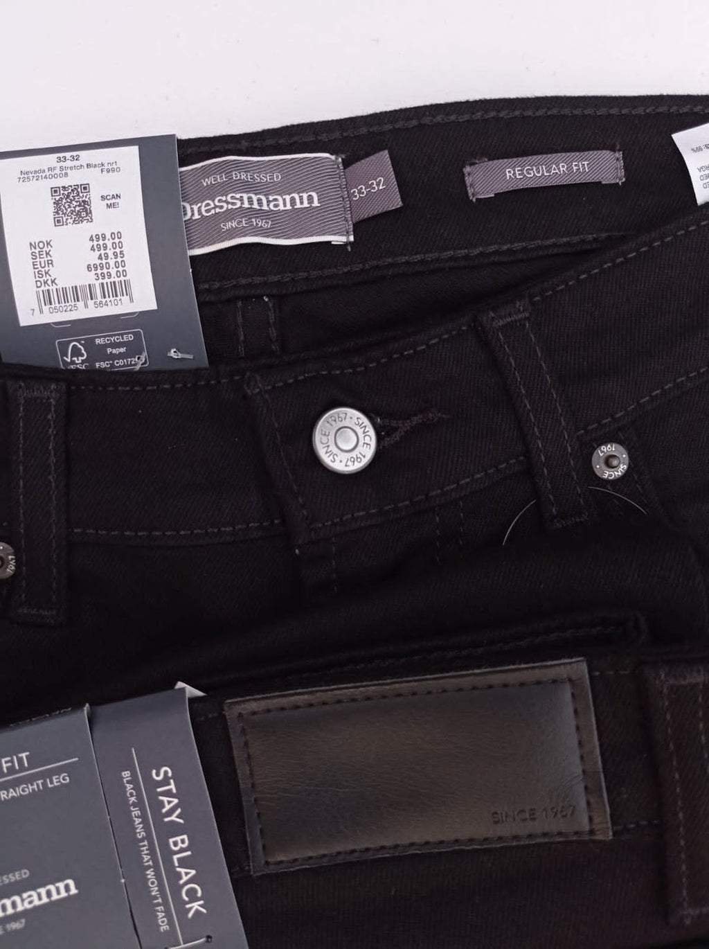 DENIM-co straight fit jeans