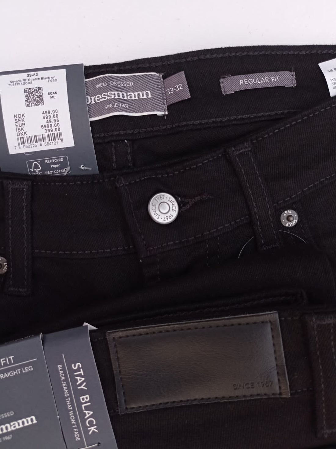 DENIM-co straight fit jeans